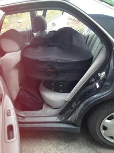 my car is packed